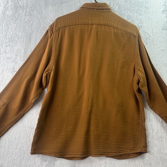 Banana Republic Men’s Brown Cotton Button-Down • Standard Fit • Size L - Picture 2 of 6